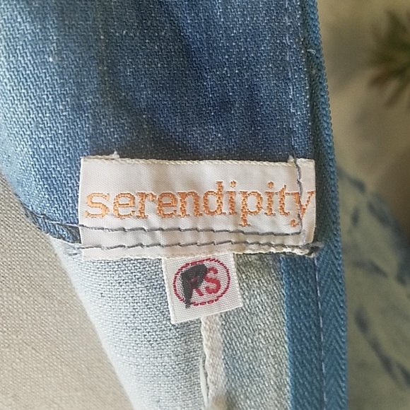 Vintage 1976 selvedge denim Met Mueseum Tye dye - Picture 5 of 8